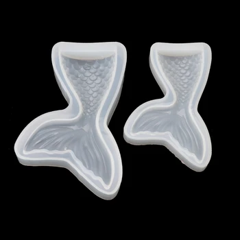 

Beauty Fish Tail Silicone Mold for Jewelry Resin Making DIY Craft Tools
