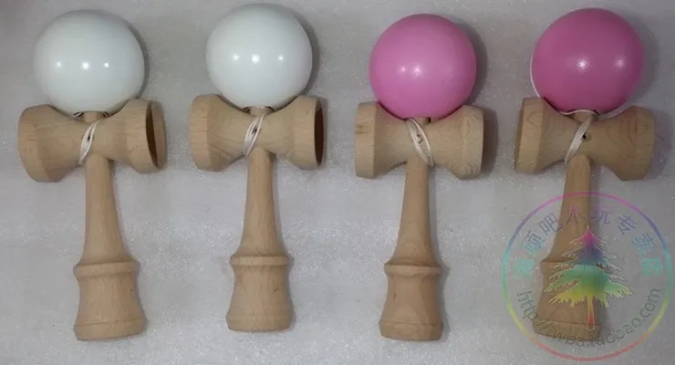 DHL FedEx 100 шт./лот Размеры: 18.5 cmtraditional Бук игры Kendama Бал красочная упаковка Краски дань профессиональный