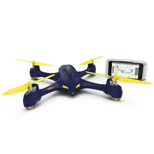 Hubsan h507a Радиоуправляемый Дрон Wi-Fi FPV-системы 720 P HD Quadcopter Follow Me радары режим Дроны с GPS приложение Управление летающие вертолеты