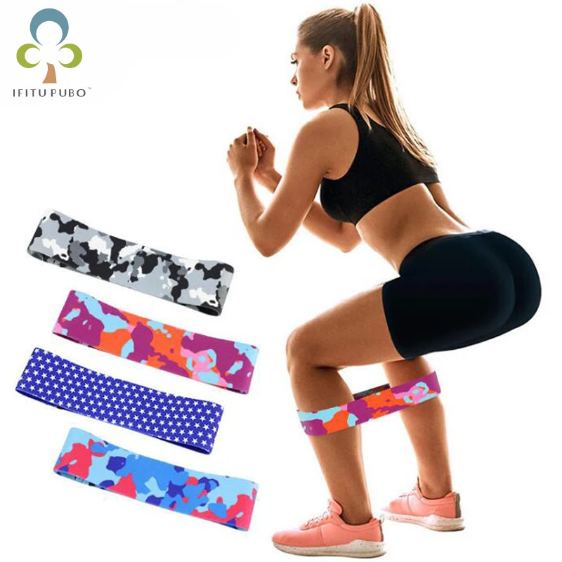 

1Pc Unisex Booty Band Hip Circle Loop Resistance Band Workout Exercise for Legs Thigh Glute Butt Squat Bands Non-slip Design GYH