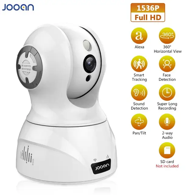 $US $46.43  JOOAN 3MP WiFi IP Security Camera Wireless Security Camera System Home Monitor with Two-Way Audio M