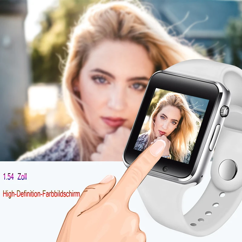 LIGE Смарт часы для женщин SIM TF Push Message camera Bluetooth подключение Android телефон спортивные Шагомер цифровые «Умные» часы