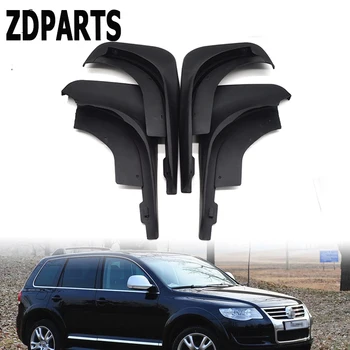 

ZDPARTS Car Front Rear Mudguards For VW Touareg Mk1 2008 2009 2010 Facelift Volkswagen 1Set Mudflaps Accessories Fenders