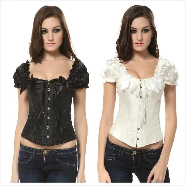 Bondage Plus Size Chest Binder Wedding Lingerie Corset Underbust