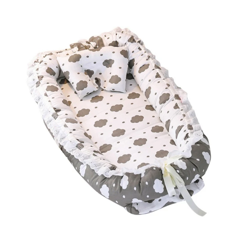Хлопковая кроватка мягкая детская кровать матрас протектор мультфильм новорожденных постельные принадлежности для кроватки