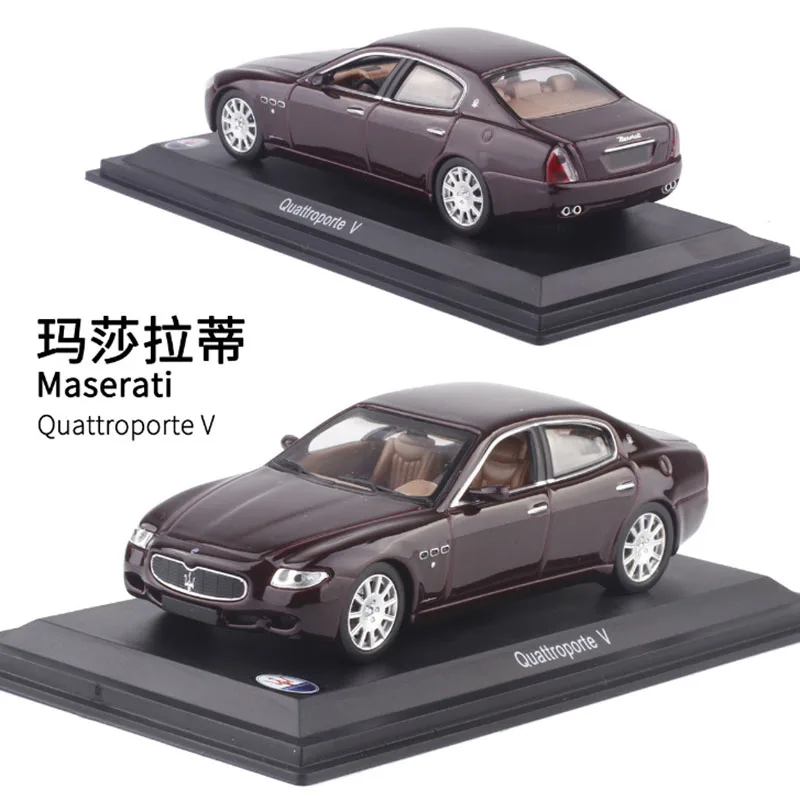 1:43 Масштаб металлический сплав классический Maseratis гоночный ралли модель автомобиля литые автомобили игрушки для коллекции дисплей не для детей или Col - Цвет: 3