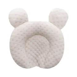 Детские подушки форменная подушка милый медведь в форме дизайн для новорожденных позиционер для головы постельные принадлежности для