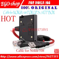 Gsmjustoncct Бесплатная доставка комбинированный кабель для Nokia 108 для JAF/UFS/ATF коробка для Nokia телефон разблокировать и вспышки и ремонт