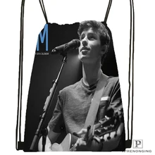 CustomShawn Mendes#1 походная сумка на шнурке милый рюкзак для детей(черная спинка) 31x40 см#180531-02-41