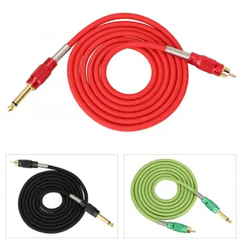 

Tattoo Machine 3 Colors 1.8m Tattoo Alloy Straight Connector Clip Cords for Tattoo Machines Permanent Make Up