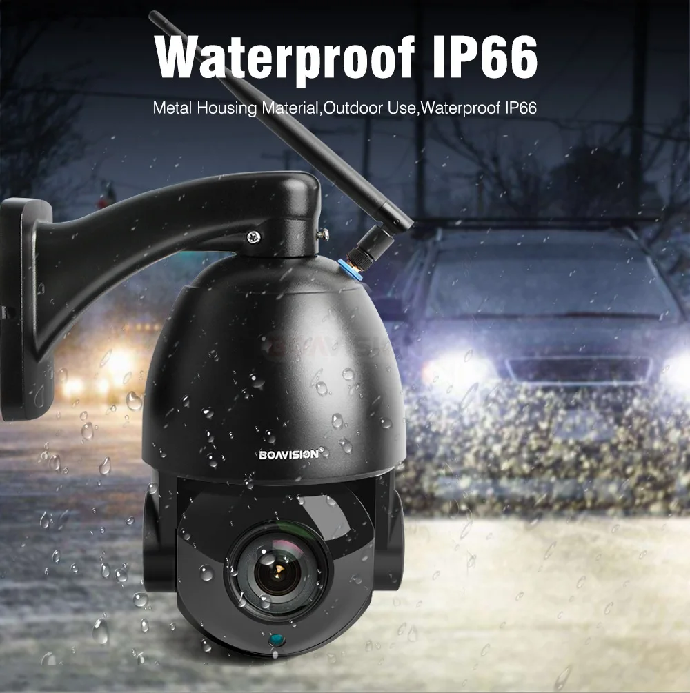 06 Wifi PTZ IP Camera 
