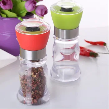 

New Easy Operation Coffee Mills Cook Spice Grinder Home Kitchen Pepper Salt Home House Kitchen Pepper Powder Burnisher Made Tool