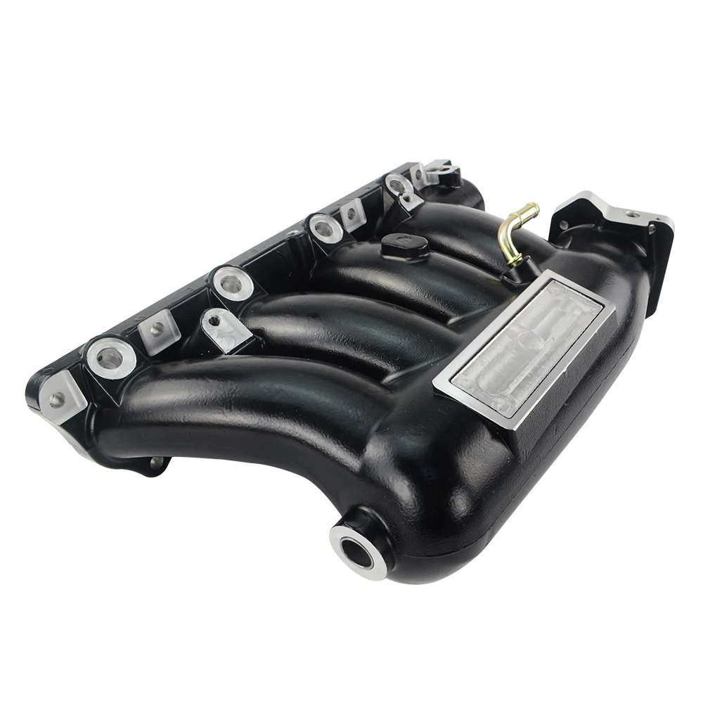 VR алюминиевый впускной коллектор для 06 11 Honda Civic 04 08 Acura TSX K20Z3 серебристо черный