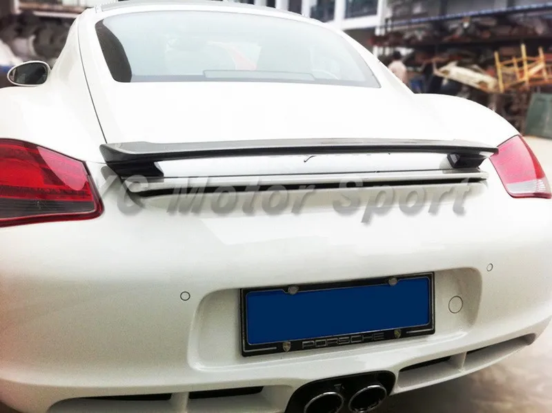 2006-2012 Porsche Cayman Boxter 987 TA2 Style Trunk Spoiler CF (3)