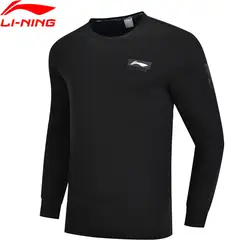 Li-Ning, мужской баскетбольный свитер серии, обычный крой, толстовка, 74% хлопок, 26% полиэстер, подкладка, удобные спортивные топы AWDN327 CJAS18