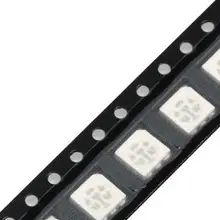 100 шт. 5050 SMD яркий свет, LED светодиод светодиодный свет красный/белый/желтый/синий/зеленый
