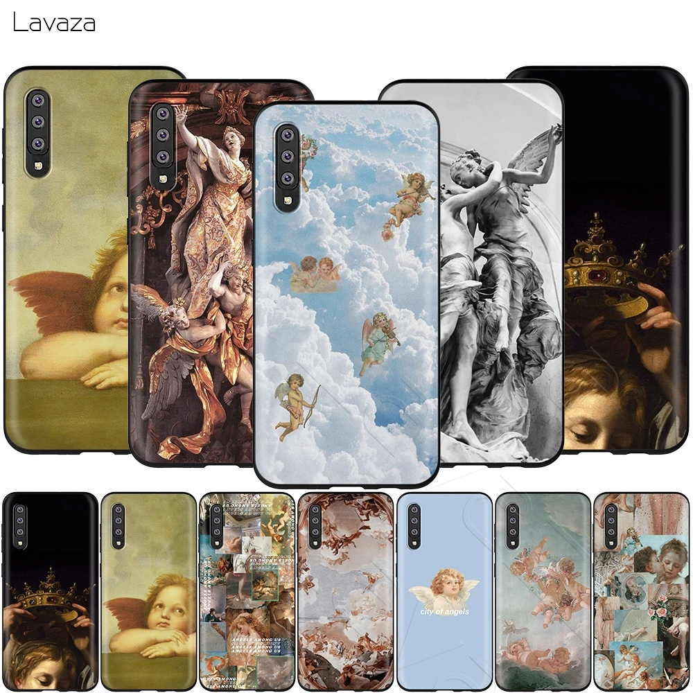 Lavaza Ренессанс ангелы чехол для Samsung Galaxy Note 10 плюс A10 A30 A40 A50 A70 M20 A20 A20S A10S A30S A50S |
