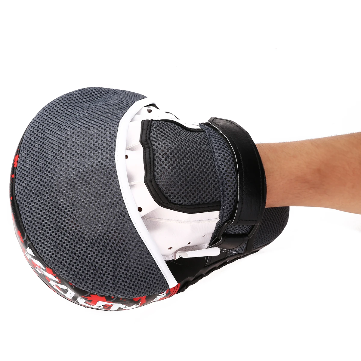 1PC Punching Mitt PU Leather Hand Target Punching Bag Boxing Muay Gloves Pads Training PU Foam Boxer Training Gloves Protector