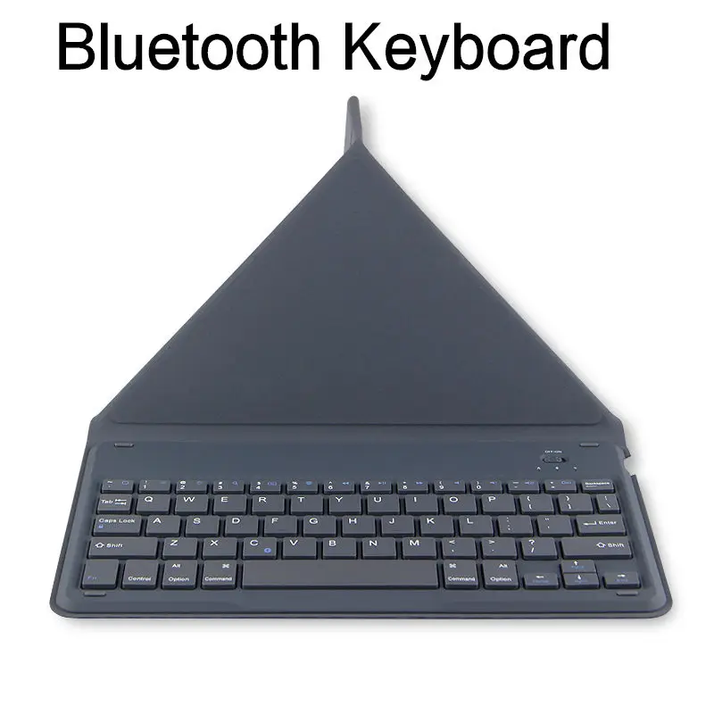 Bluetooth Keyboard For Samsung Galaxy Tab A A6 Tab4 7.0 SM T280 T285 SM-T230 T231 T235 Tablets Wireless Bluetooth keyboard Case - Цвет: gray