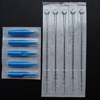 5pcs RS Tattoo Needles 5pcs tips Disposable Tattoo Medical Assorted Sterilized For Machines Gun Liner Shader 3 5 7 9RS high quality 100pcs assorted sterilized tattoo premium needles round shader 1205m1 for tattoo machine gun grip tip free shipping
