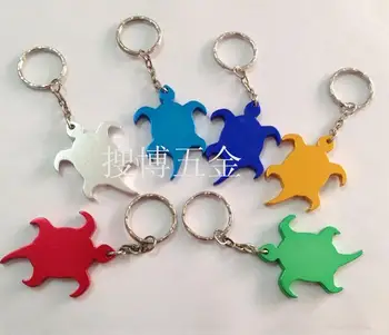 

Turtle Aluminum Alloy bottle opener keychain, Creative Gifts,