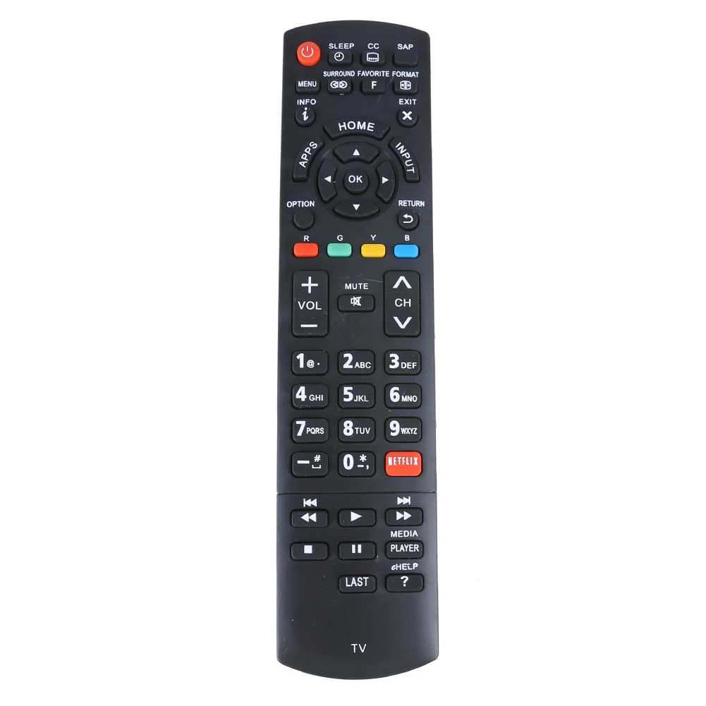 

Replacement TV Remote Control Remote Controller for Panasonic TC-39AS530U TC-40AS520U TC-50ASU534 TC-50AS530U