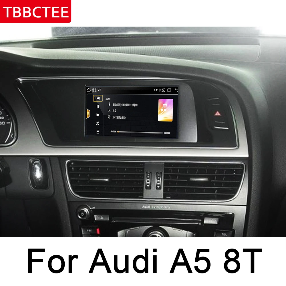 

For Audi A5 8T 8F 2008~2016 MMI Android car multimedia player Support 4G 3G WiFi Radio stereo Navigation Navi Map GPS BT HD