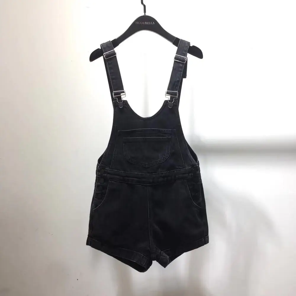 

summer new women casual overalls denim shorts ddxgz2