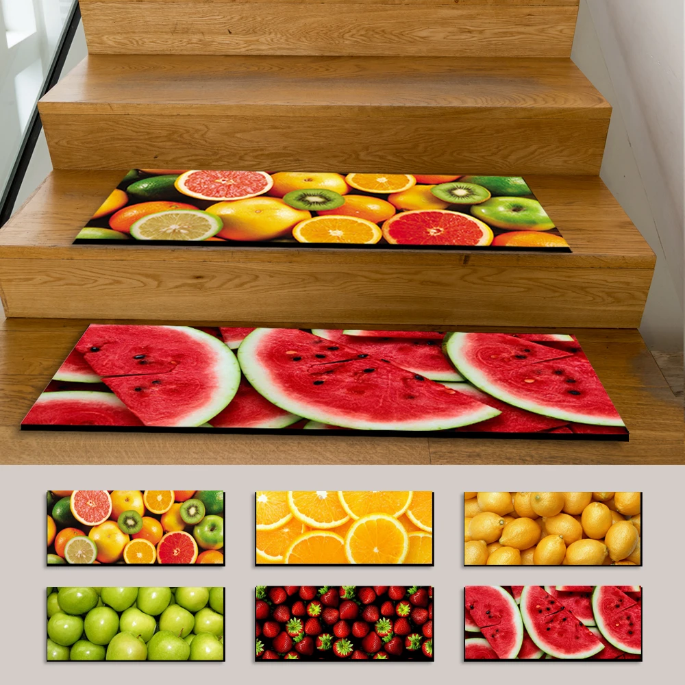 HUGSIDEA Stair Mat 24x60cm Carbon BBQ Style Non-Slip Stair Carpet Thin Rubber Floor Rug For Bar Indoor Floor Rug Home Decoration HUGSIDEA Stair Mat 24x60cm Carbon BBQ Style Non-Slip Stair Carpet Thin Rubber Floor Rug For Bar Indoor Floor Rug Home Decoration