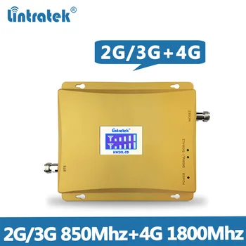 

Lintratek Repeater 850Mhz 1800Mhz Booster 4G LTE Signal Booster 2G 3G CDMA 850Mhz Cellphone Repeater 850 1800 Amplifier @6.5