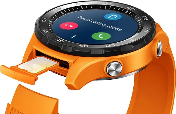 Оригинальные Смарт-часы Huawei Watch 2 с международной прошивкой, поддерживает LTE 4G Телефонный звонок для Android iOS с IP68 водонепроницаемым NFC GPS