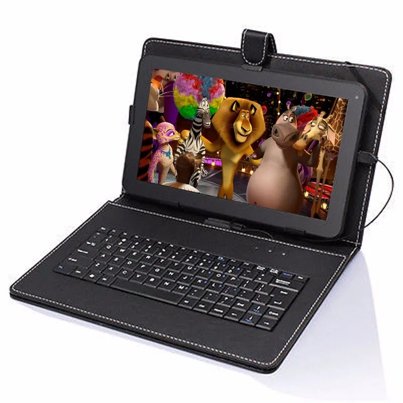 Планшеты ПК книга ридер Bluetooth 8 Гб 10 дюймов Android 4,4 четырехъядерный планшетный ПК камеры wifi W/1" клавиатура/стилус