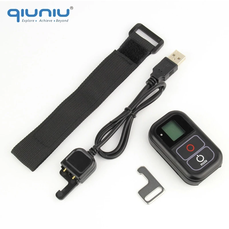QIUNIU For GoPro Remote Control WiFi Smart Remote Controller +Wrist