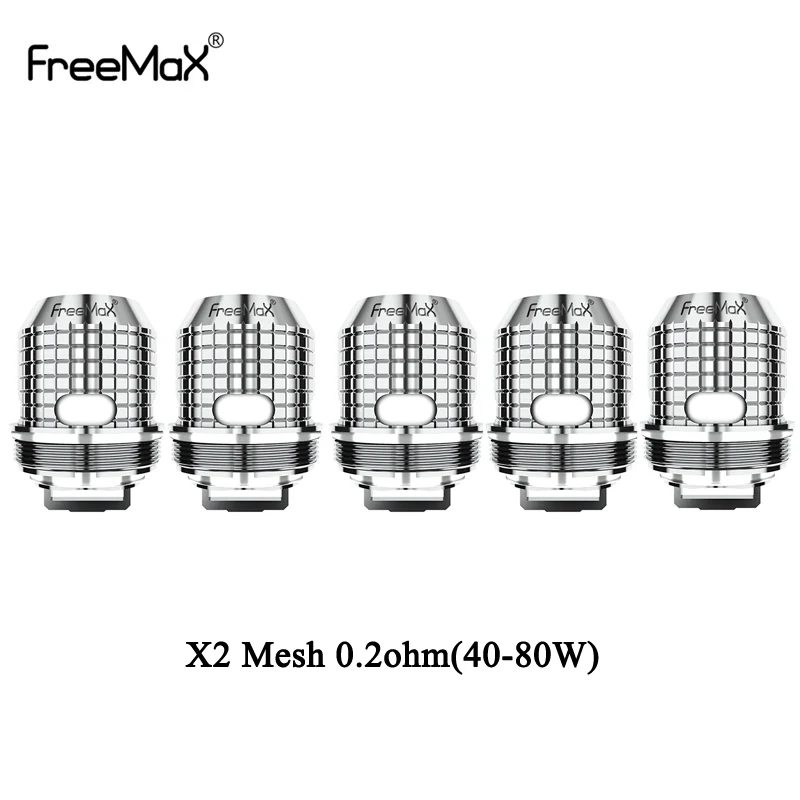 5 шт./лот Freemax Twister Fireluke 2/Fireluke сетка катушка X1/X2/X3 SS316 сетка катушка для Freemax Twister 80 Вт испаритель комплект