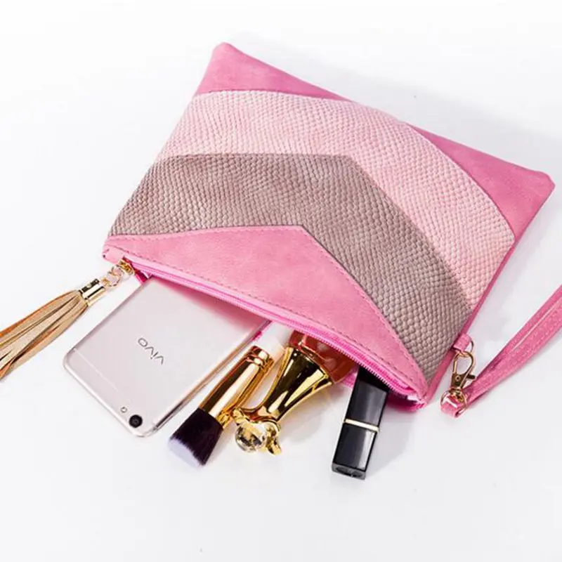 Fashion Tassel Makeup Bag Travel Portable Cosmetic Dinner Bag For Elegant Women Clutch Snake Grain Make Up Toiletry Kit Fashion Tassel Makeup Bag Travel Portable Cosmetic Dinner Bag For Elegant Women Clutch Snake Grain Make Up Toiletry Kit