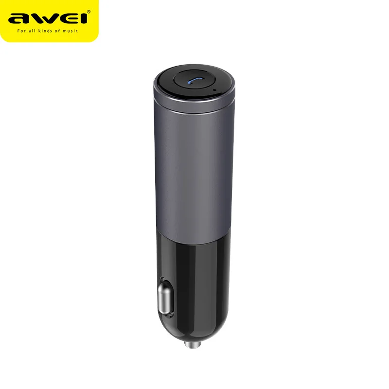 AWEI A870BL Мини Bluetooth Наушники Автомобильное зарядное устройство для телефона