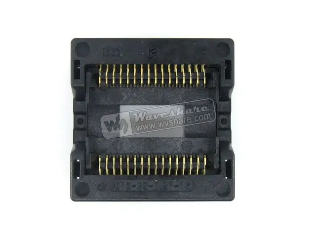 OTS-32-1.27-16 SOP32 SO32 SOIC32 Enplas IC Test Burn-In Socket Programming Adapter 11.25mm Width 1.27mm Pitch