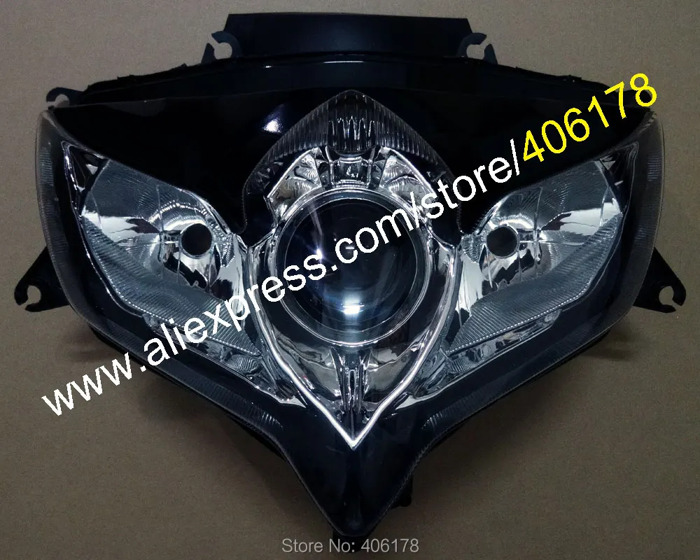 

Hot Sales,Headlight Assembly For Suzuki K8 GSX-R600 08 09 10 GSX-R750 2008 2009 2010 GSXR 600 750 Motorcycle Headlamp Clear Lens