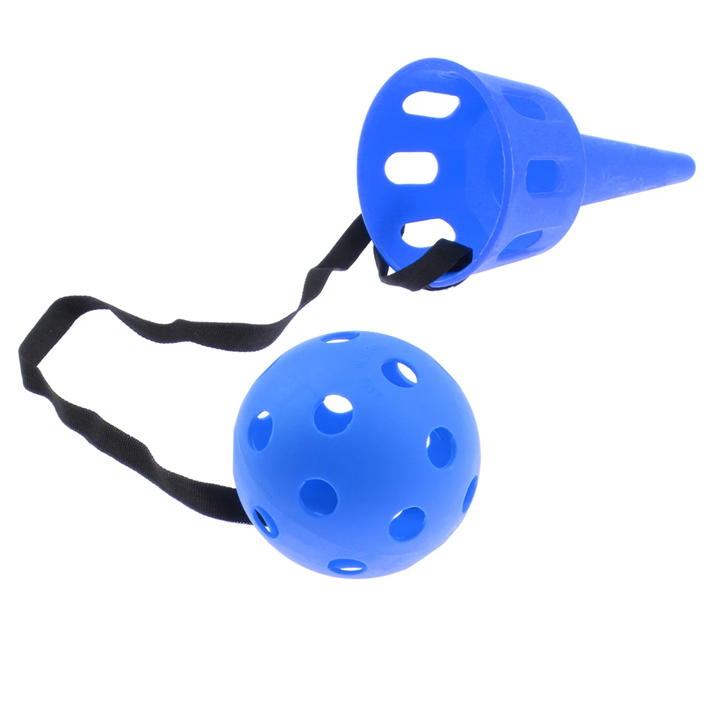 2Pieces Catch Ball Game Indoor Outdoor Garden Summer Play Toy for Kids Children