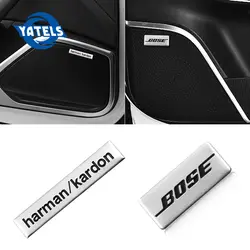 4 шт. Новый Отличное car audio украсить автомобиль Стикеры пригодный для Audi A4 C5 B8 B7 C6 Q5 Q7 A3 B6 A6 C6 8 P A7 автомобильные аксессуары для укладки