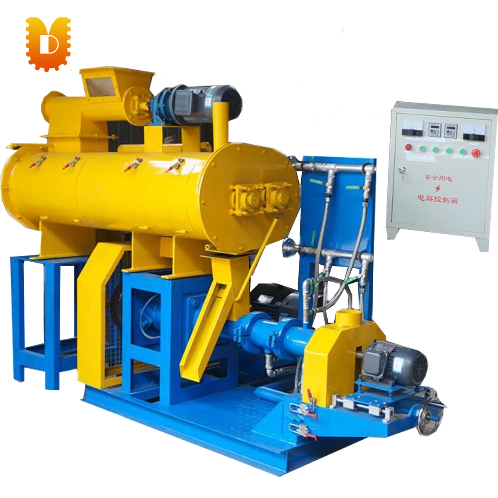 

float fish feed making machine/dog food puffing machine/pet feed extruder