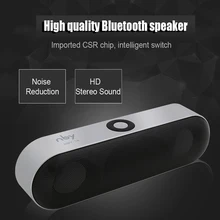 2018 Mini Bluetooth Speaker Portable Wireless Speaker Sound System 3D Stereo Music Surround Support TF AUX USB wholesale