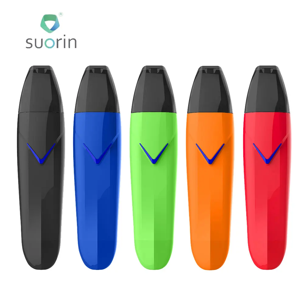 

New Original 430mAh Suorin Vagon Starter Kit with 2ml Cartridge & LED "V" Shaped Fire Button Excellent MTL Vape AIO System Kit