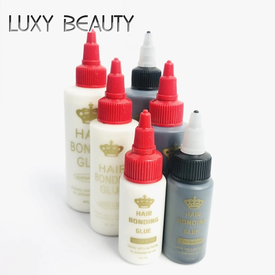 60ml White Black Hair Weft Bonding Glue Hair Bonding Glue For The