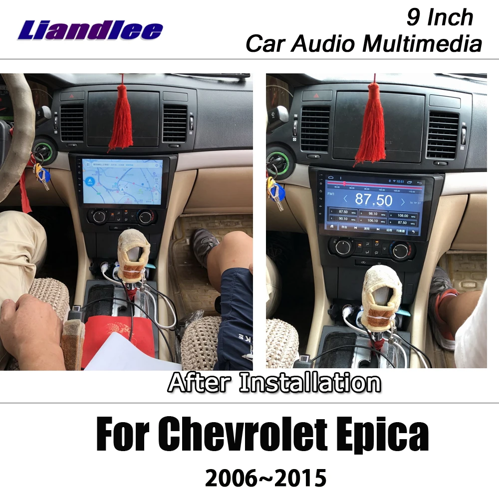 Flash Deal Liandlee 9 Inch Android For Chevrolet Epica 2006~2015 Stereo Radio Video Wifi Carplay Map GPS Nav Navi Navigation Multimedia 1