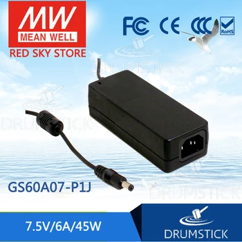 

prosperity MEAN WELL GS60A07-P1J 7.5V 5.34A meanwell GS60A 7.5V 45W AC-DC Industrial Adaptor