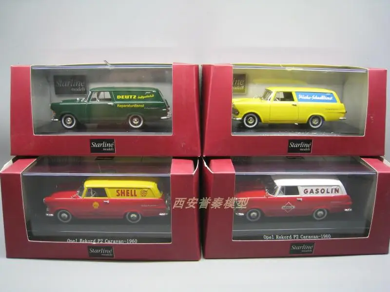 Star Line 1:43 OPEL rekord P2 CARAVAN модель автомобиля из 1960 сплава литые под давлением металлические игрушки подарок на день рождения для детей