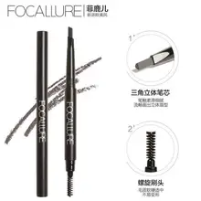 Шт./лот) двойной карандаш для бровей 1 г долговечный водостойкий легко носить натуральный 3 цвета дополнительно