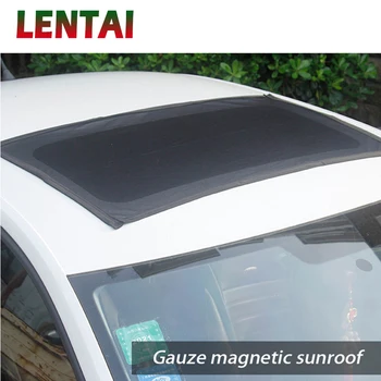 

LENTAI For Opel astra h j g insignia vectra Infiniti Lexus Abarth 1PC Car Sunroof Cover Sun Visor Mesh Mosquito Dust Protection