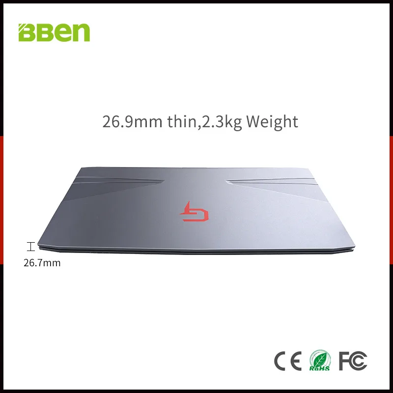 Bben G16X I7-8750HQ DDR4 Gaming Laptop Nvidia GTX1050TI 15.6\